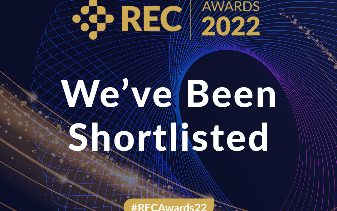 We’ve been shortlisted again at the REC Awards